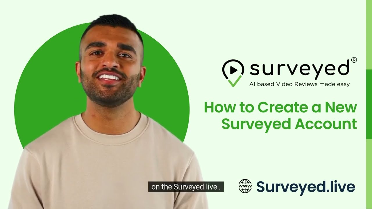 Creating Your New Surveyed Account: A Step-by-Step Guide